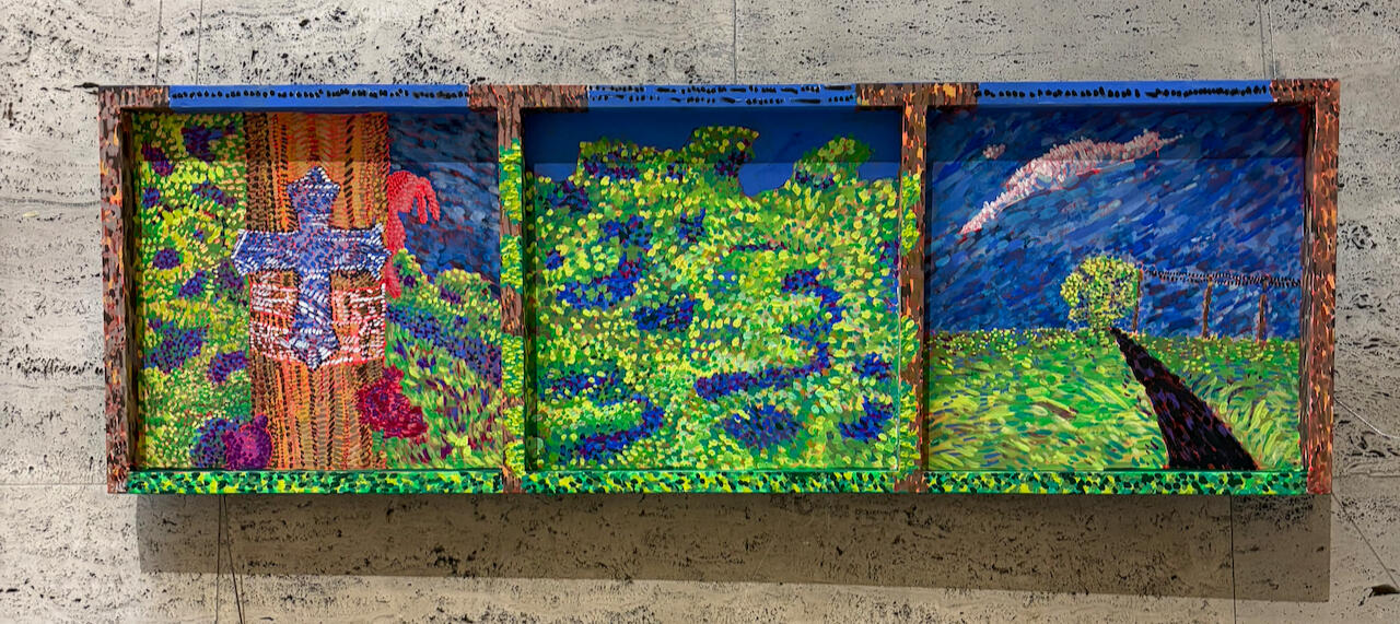 On earth we're briefly gorgeous, 1x3ft