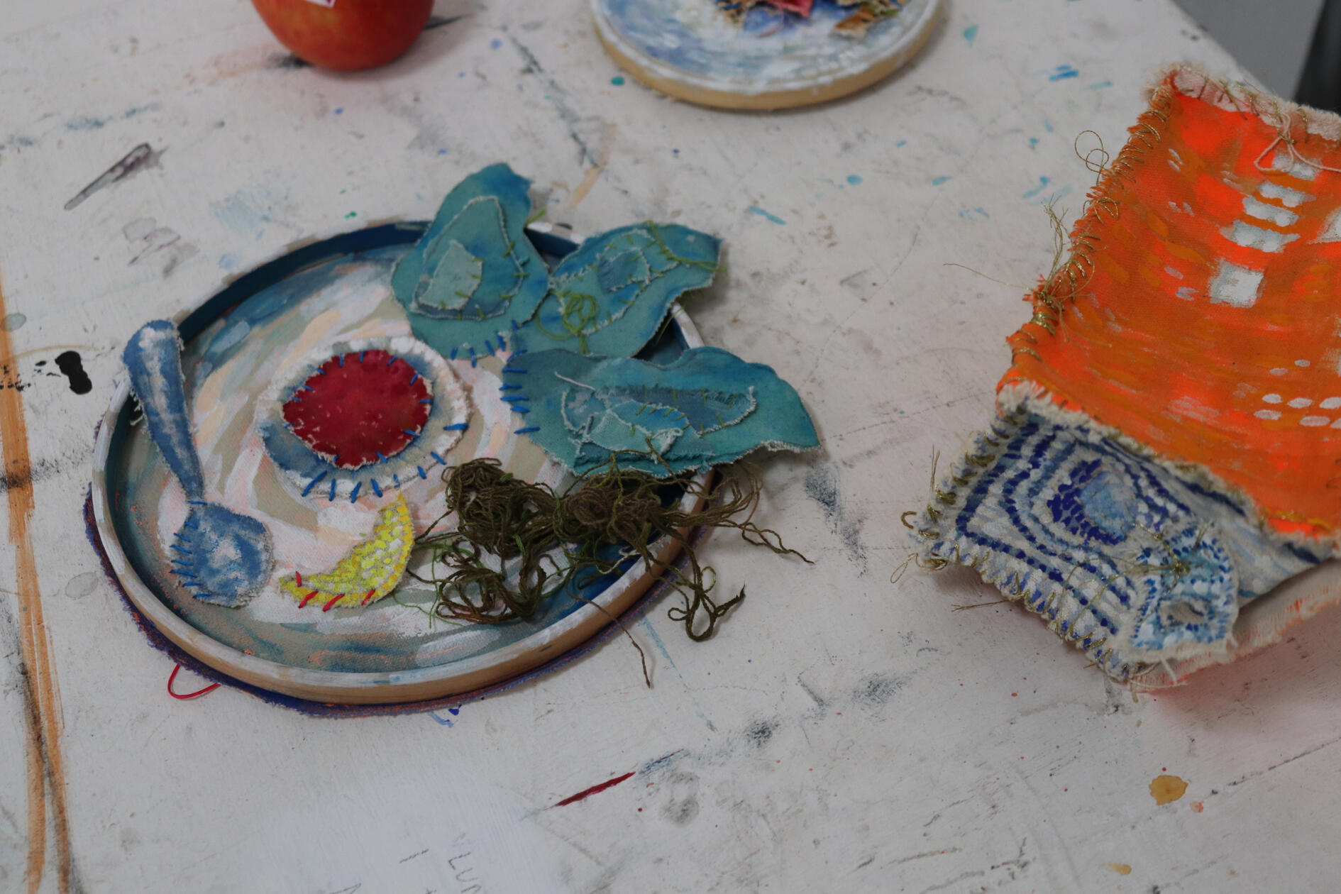 Detail of "Lunch and Monk's"